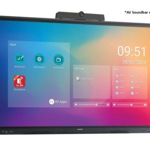 SHARP INTERACTIVE TOUCH DISPLAY PN-LC652